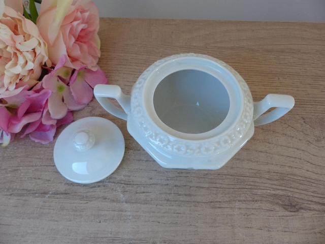Sucrier en Porcelaine Rosenthal – Collection Classic Rose – Décor Pensées – Vintage – Allemagne