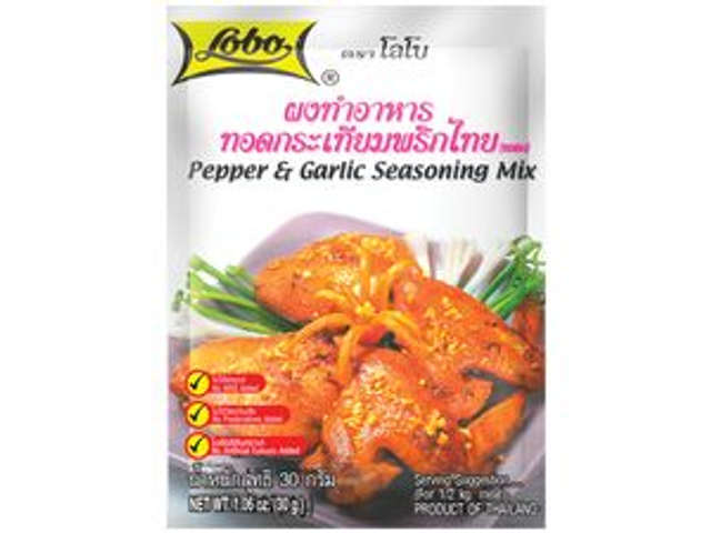 Lobo Pepper & Garlic Seasoning Mix 30g