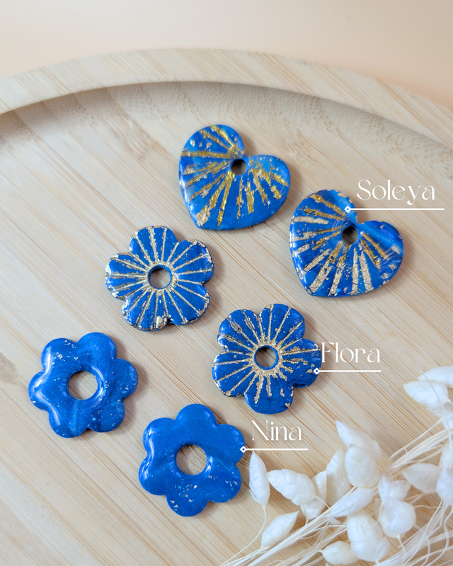 Collection bleu doré - Pampilles