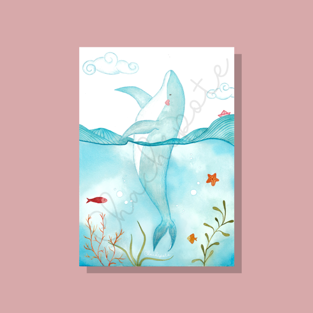 Illustration Baleine