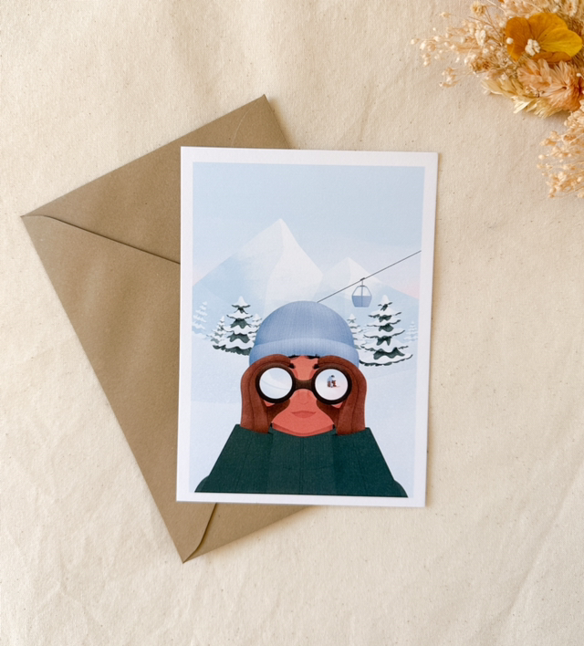 Carte Explorateur montagne hiver