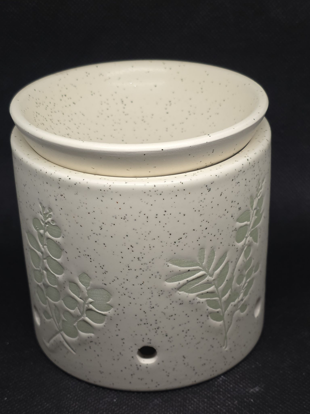 Brûle parfums feuilles H 10cm