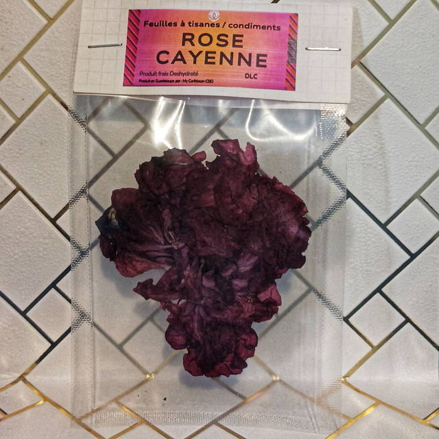 Rose Cayenne (déshydratée)
