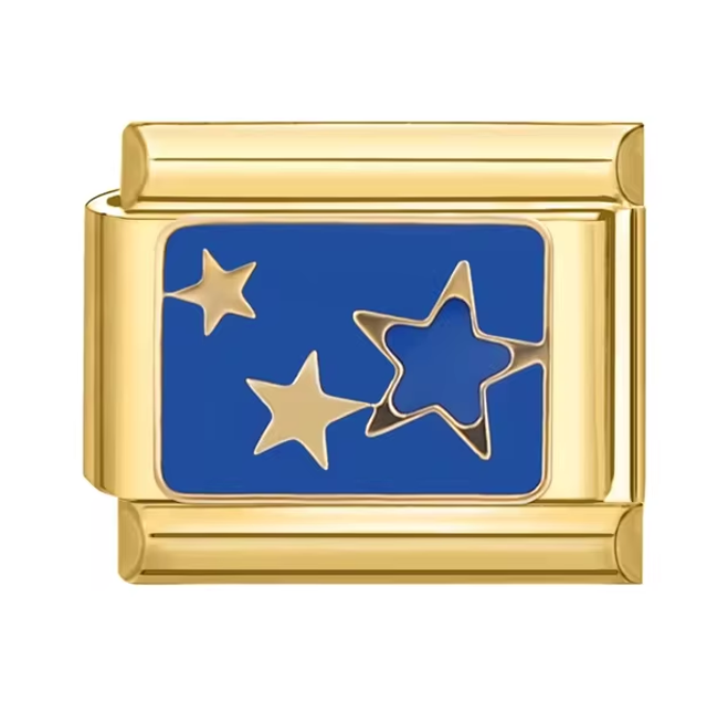 Charm Estrellas Dorado