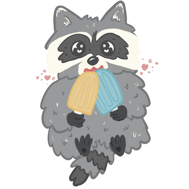 Original Art Keychain | Icecoon