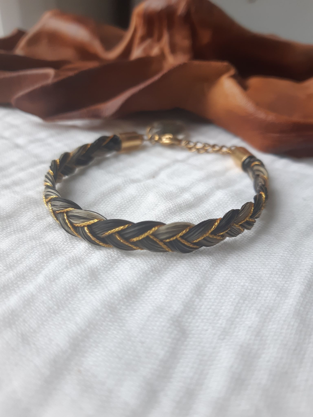 Bracelet Crins de Chaval Tissés