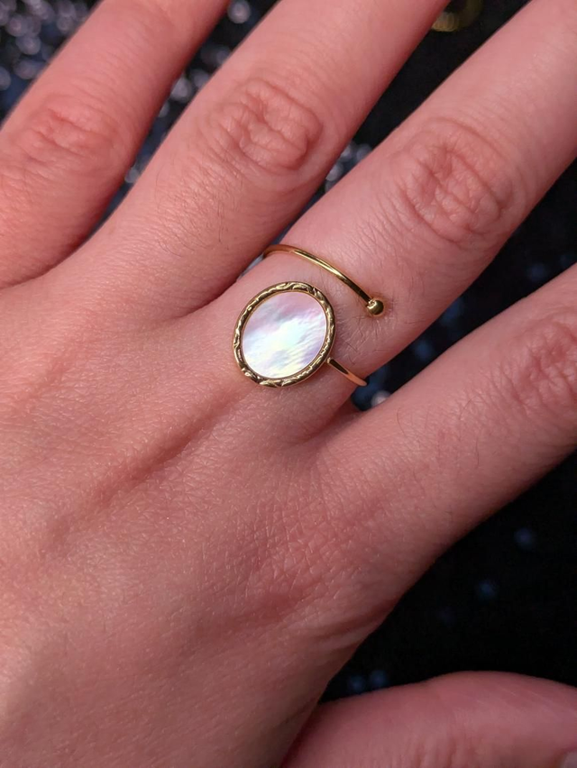 Bague nacre 5