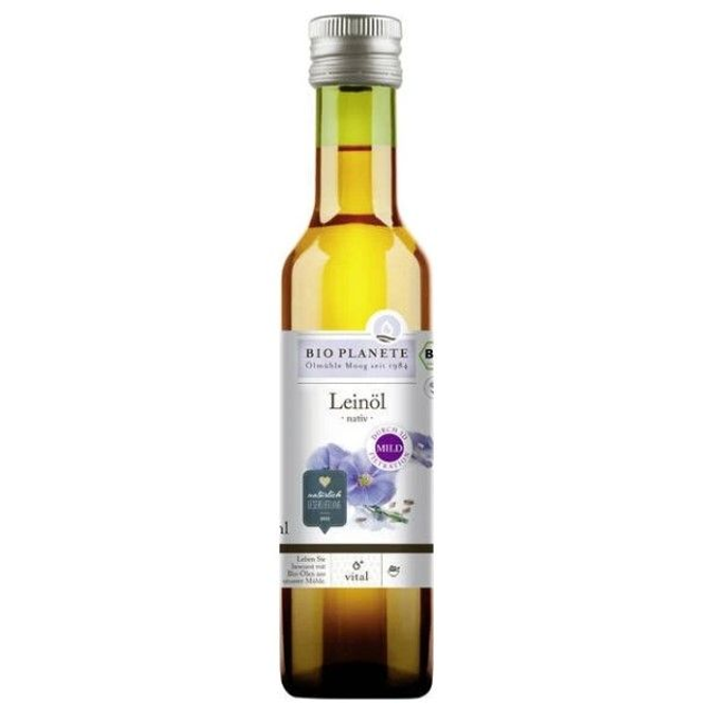 Bio Planet Leinöl nativ, 250ml Flasche