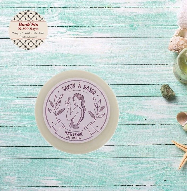 Savon à raser pour femme " Calendula "