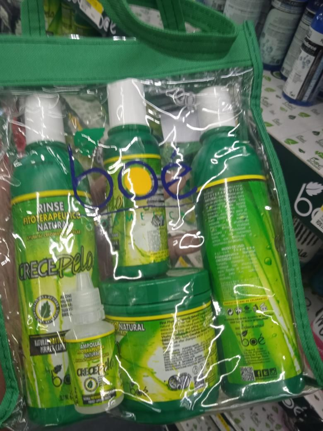  crece pelo active la repousse des cheveux sac de 5 articles