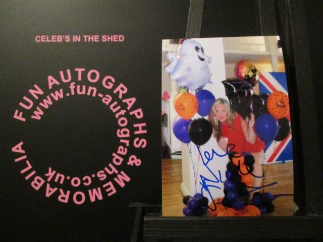 Nicole Faraday Authentic Autographed 6x4 Our Facing Photograph (D)