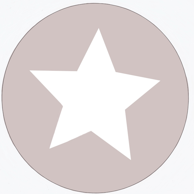 Kartonrondelle Sternen 1 Stk