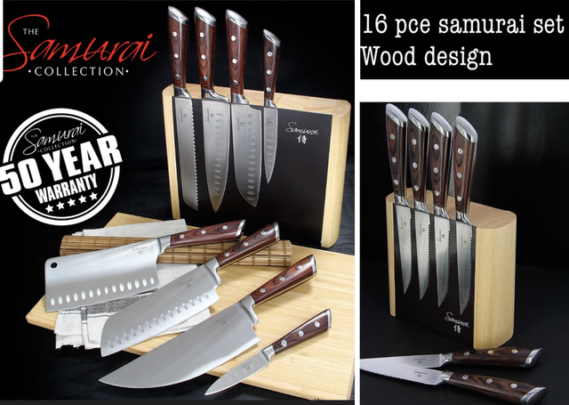 16 Pce (W) Samurai Collection  (free postage) 