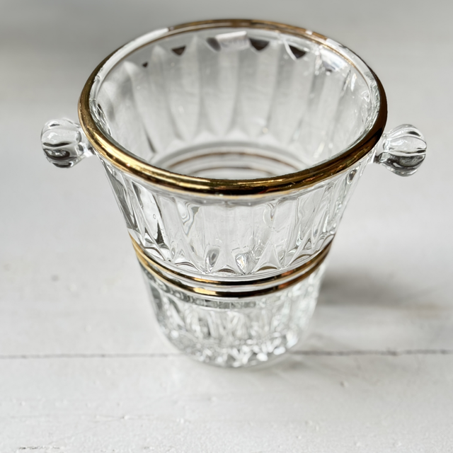 Eiskübel Blumenvase Vintage