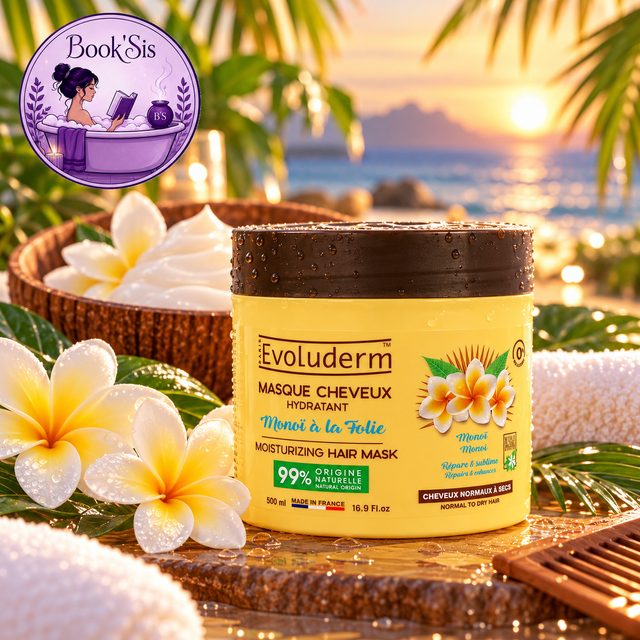 Evoluderm " Masque cheveux hydratant Monoï à la folie "