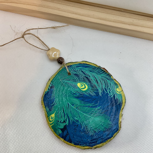 Handmade Wooden decorations.