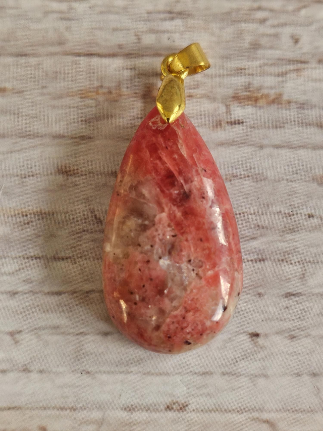 Pendentif en Rhodonite