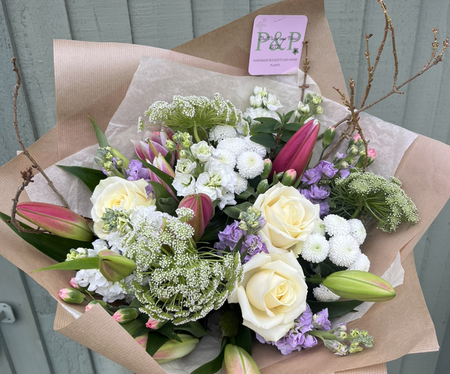 Luxury flower collection bouquet