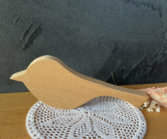 Vogel „Frühlingsbote“ Holz 