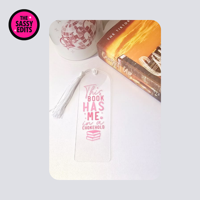 This Book Has Me in a Chokehold - Rounded top