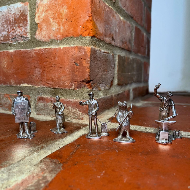 Cries Of London Silver Place Card Holders  