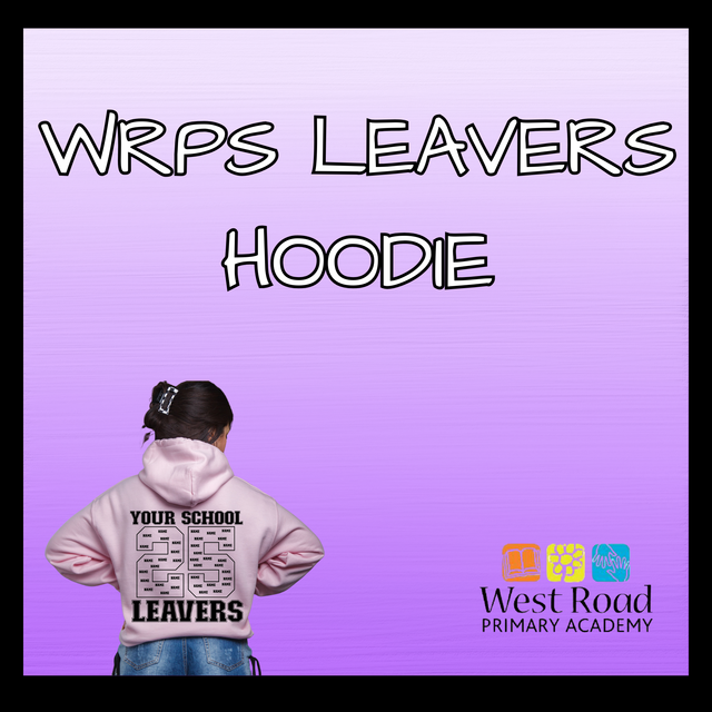 West road primary Leavers hoodie