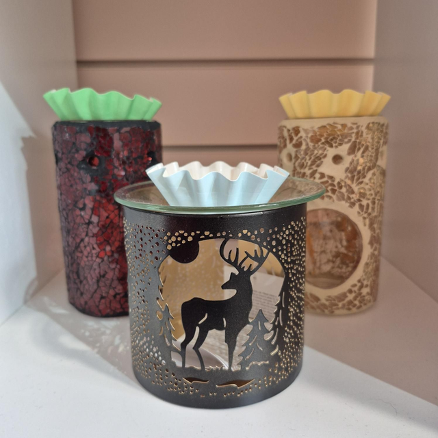 Sillhouette Oil/Wax Burner / Candle holder