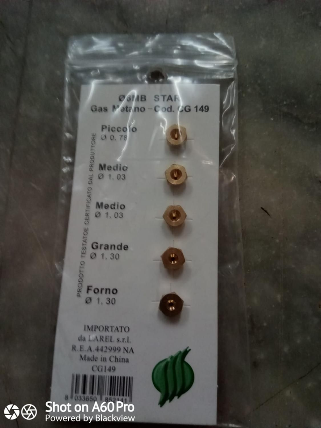 UGELLI RICAMBIO GAS METANO 