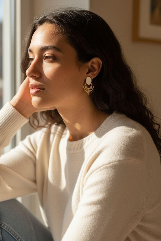 Boucles d’oreilles &quot;Elézia&quot;