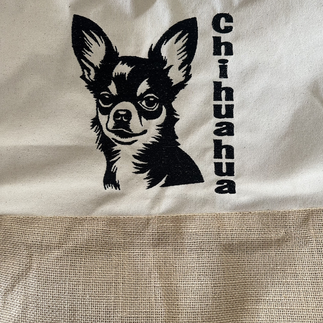 Chihuahua Smart - Large Shopping Bag