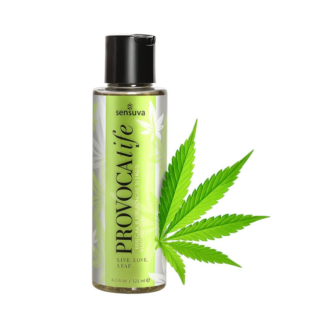 Aceite para Masajes con Feromonas y Aceite de Cáñamo Provocatife 125 ml