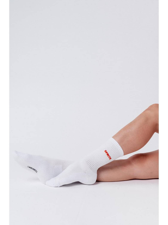 Spritz Signature | Bestickte Bio Baumwoll Socken  (Fashion Drinks)