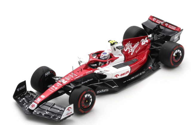 Alfa Romeo C42 Sauber G. Zhou #24 2022 Spark 1:43 Formel 1