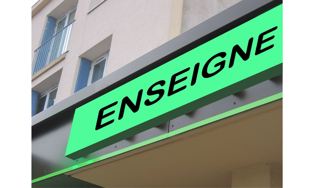 panneau enseigne alupanel 3 mm personnalisé