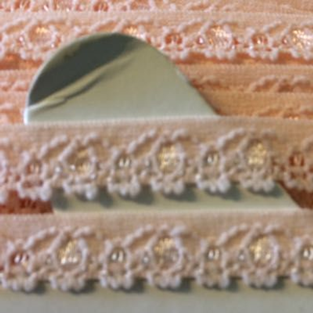 Trim - Knicker Elastic Peach