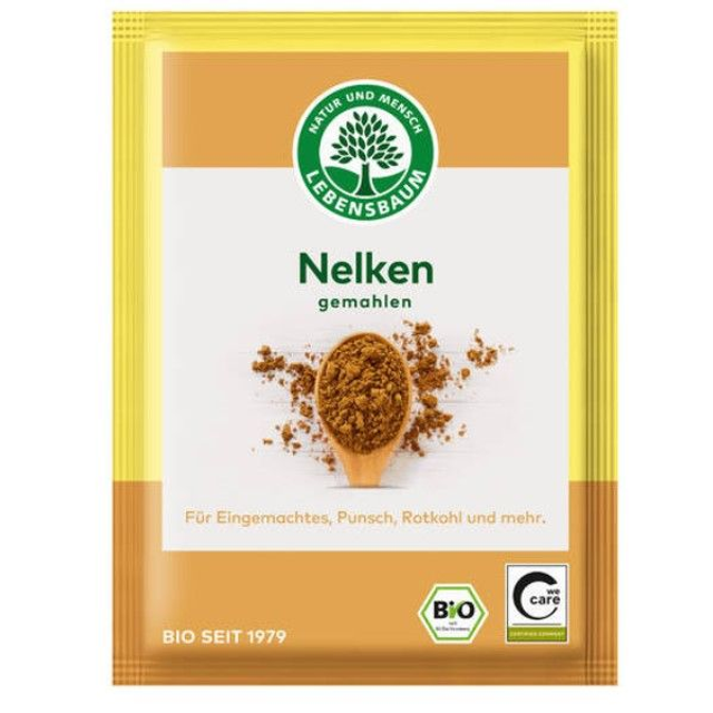 Lebensbaum Nelken gemahlen, 10g Packung