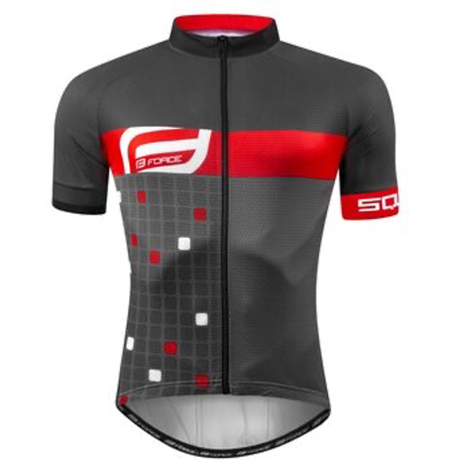 Force Square Short Sleeve Jersey - Red 