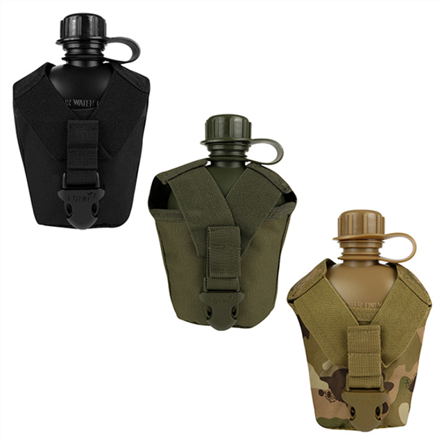 Viper Modular Water Bottle &amp; Pouch - Black