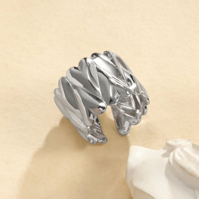 Bague Heart torsadé