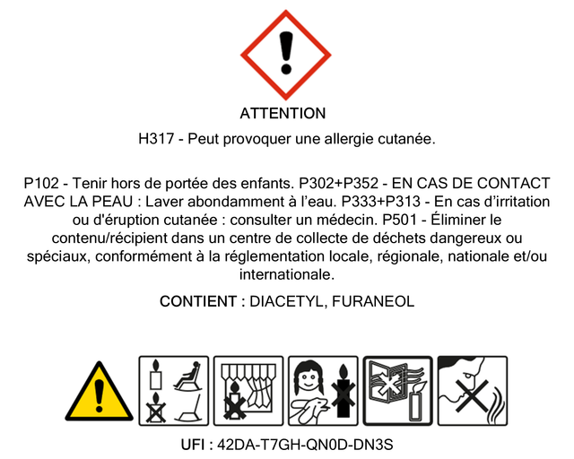 Bougie 140g - BRIOCHE AU BEURRE
