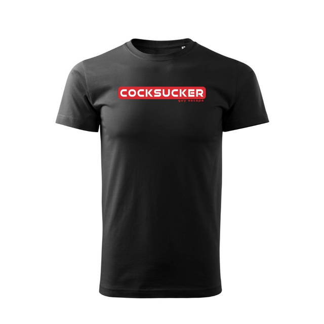 T-shirts Fetish Black - COCKSUCKER