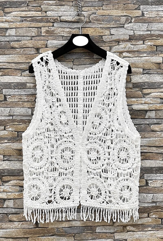 Gilet en crochet