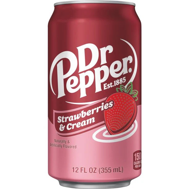 Dr. Pepper Strawberry Cream 0.355ml