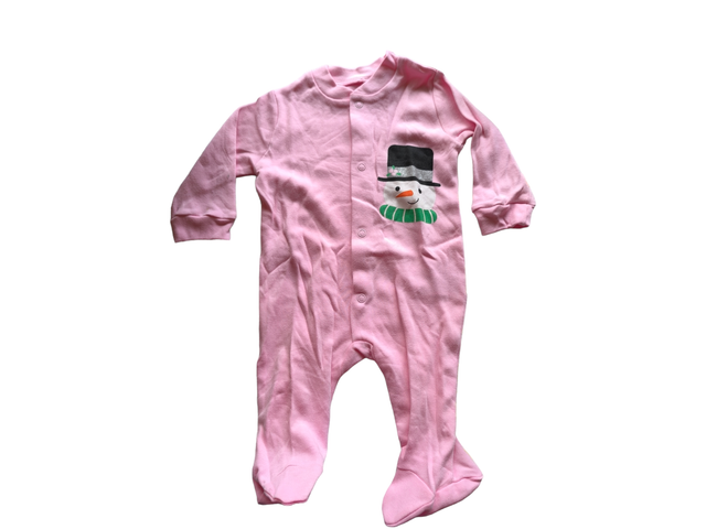 Grenouillère rose 0-3 mois (Necix's)