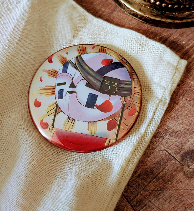 Badge "Clair Obscur : Esquie"  - 58 mm - Métallique 