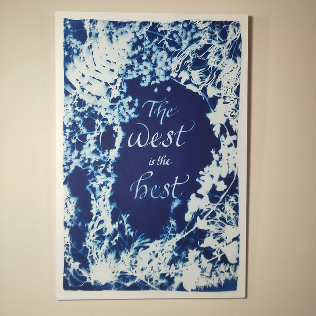 Cyanotype The West is the best