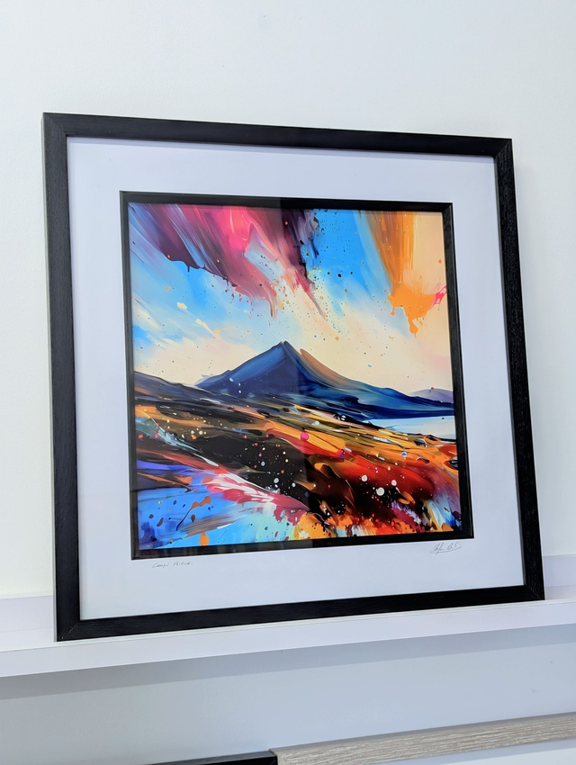 Croagh Patrick, Framed Art Print