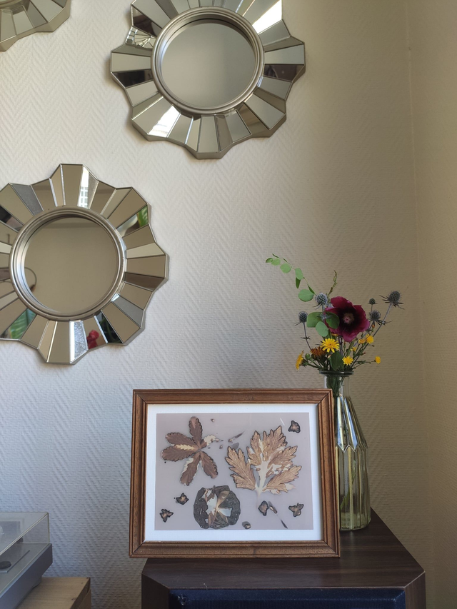 Bouquet d'été – Coquelicot, potentille rampante et armoise commune