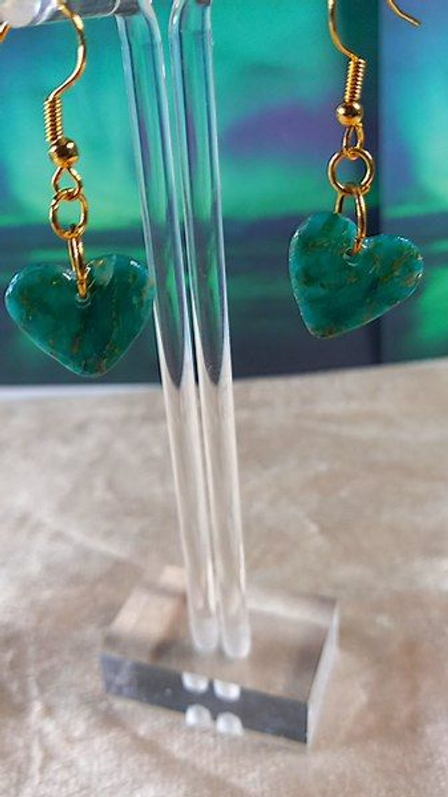 Esméralda - boucles d&#039;oreilles