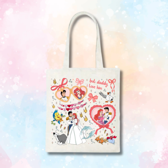 Tote bag La petite sirène